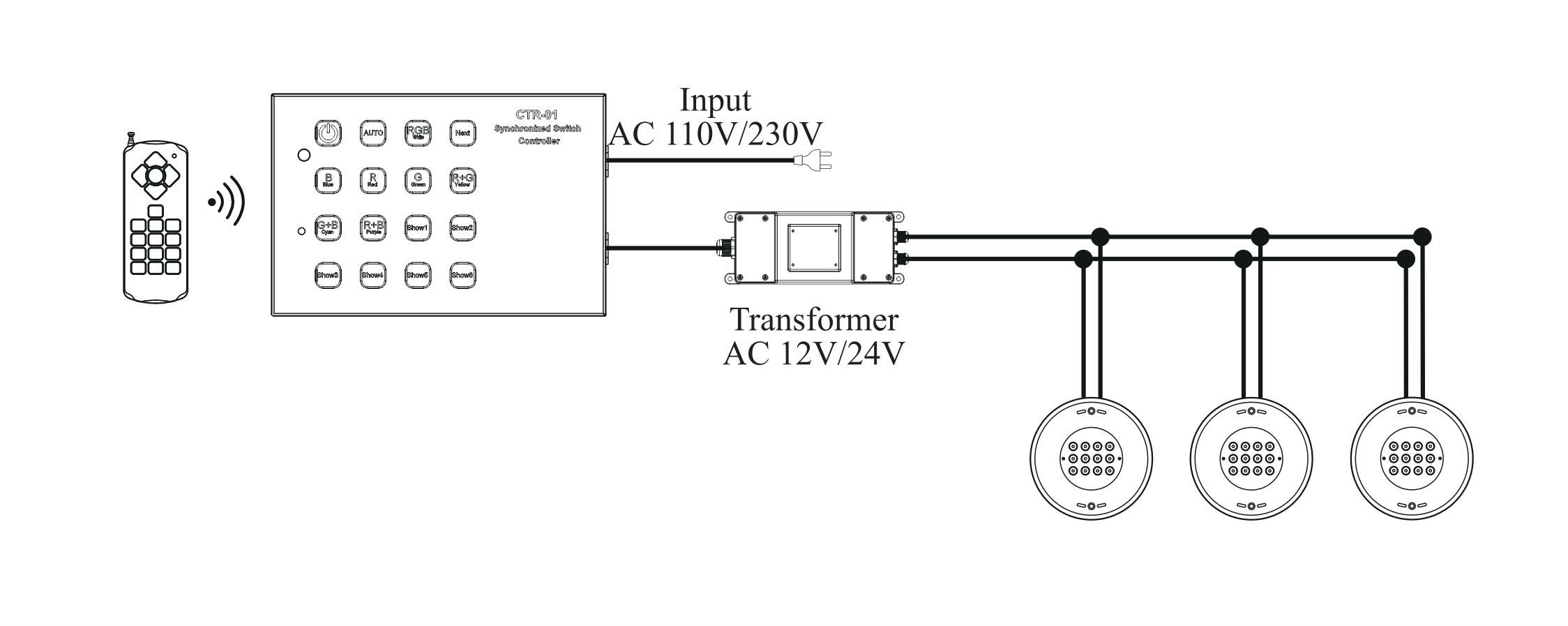 XPW-1070 Wiring Diagram